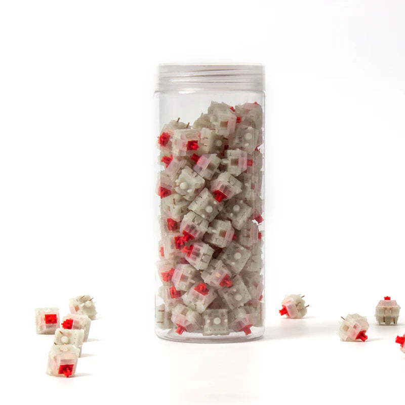 Gateron Milky Pro Lineal Switches 5 Pines x10u