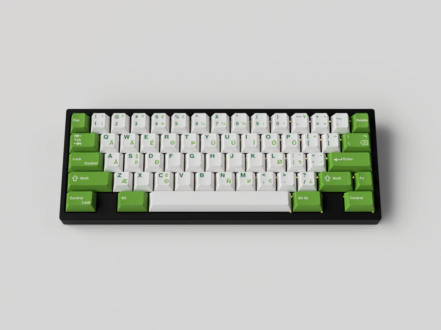 JTK ROYAL ALPHA - ABS Triple-Shot Keycaps