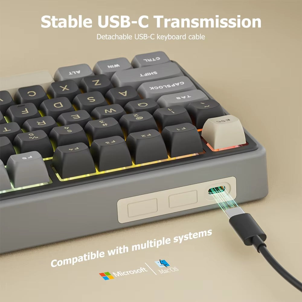 Teclado Royal Kludge RK-R98 Pro Phantom