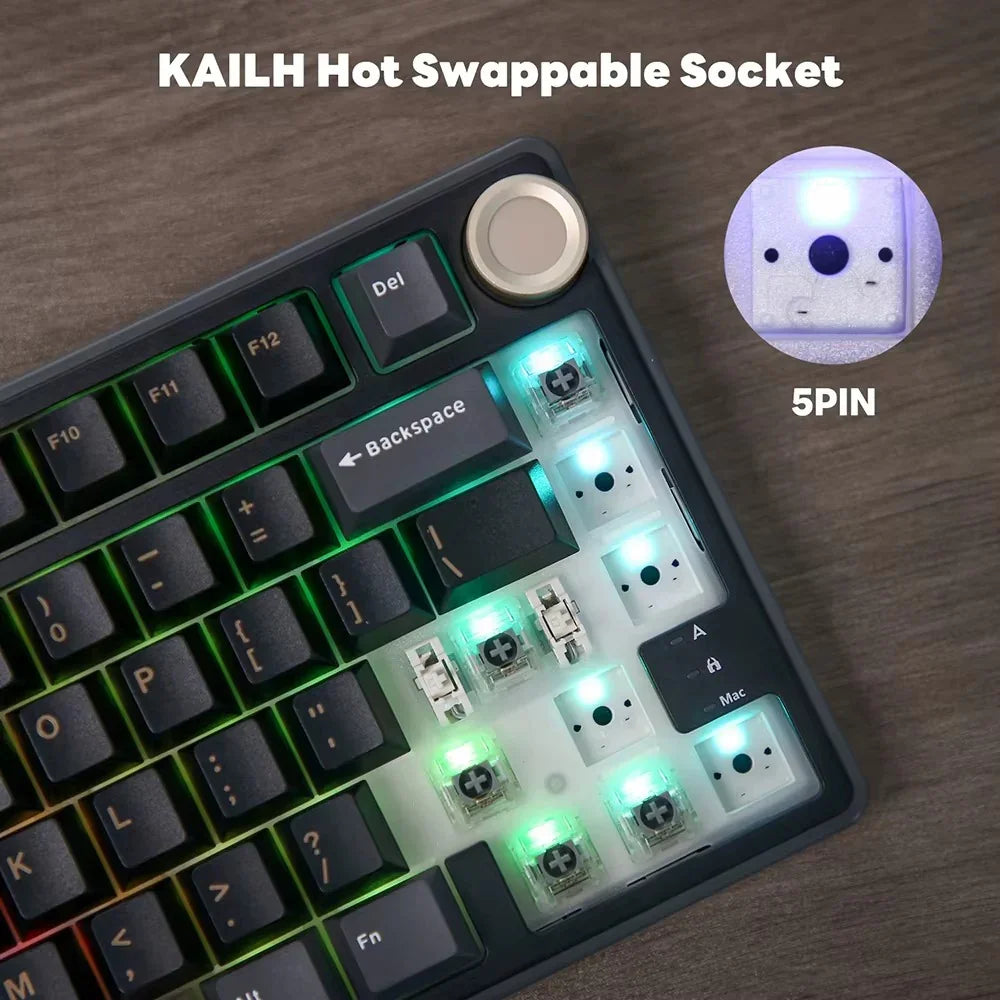 Teclado Royal Kludge RK75 Phantom