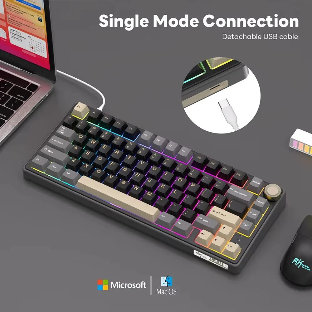 Teclado Royal Kludge RK75 Phantom